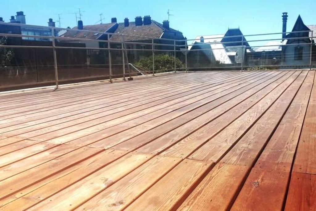 Appartement-Terrasse Parking Prive Meuble De Tourisme 4 Etoiles Belfort Bagian luar foto