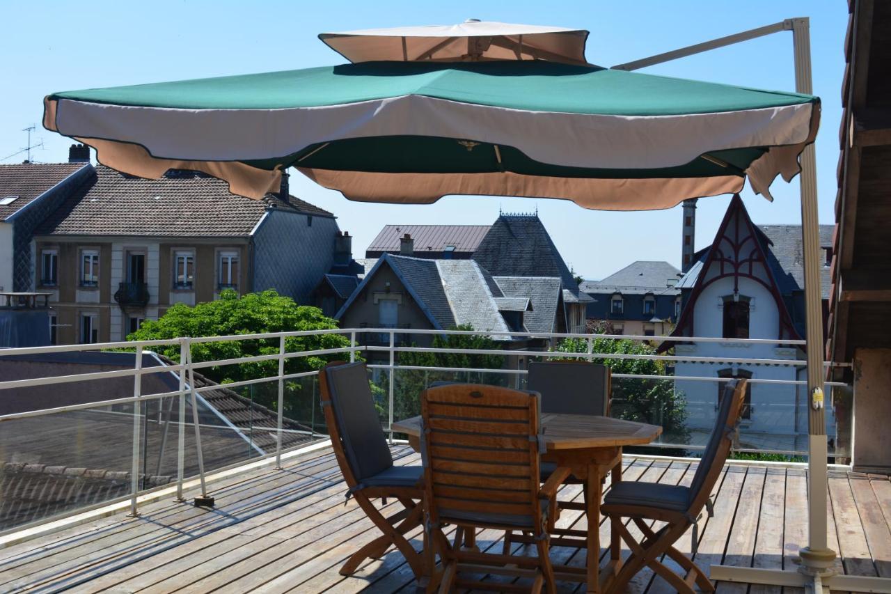 Appartement-Terrasse Parking Prive Meuble De Tourisme 4 Etoiles Belfort Bagian luar foto